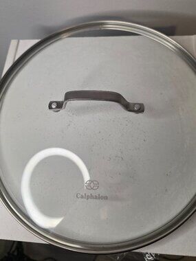 Calphalon 12" Glass Lid Stainless Handle